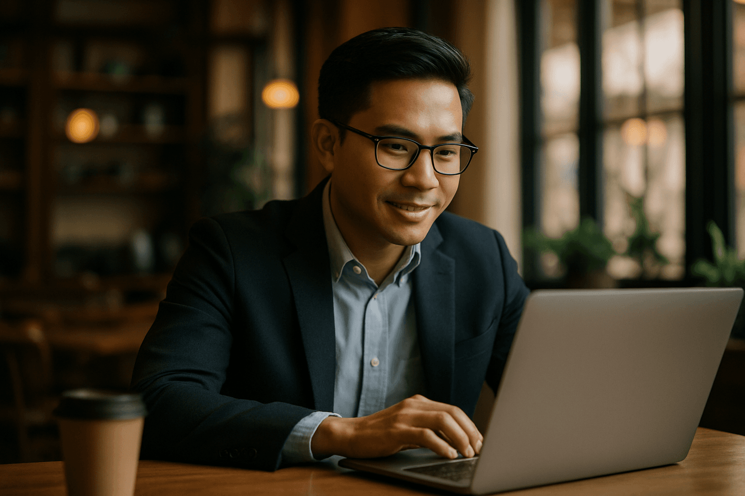 Professional photograph illustrating professional business and marketing concept — cover image for "AI-Powered Client Communication: How Filipino Freelancers Are Using Tools Like Intercom, Drift, and Custom GPTs to Land and Keep Global Clients" on AI Talent Academy