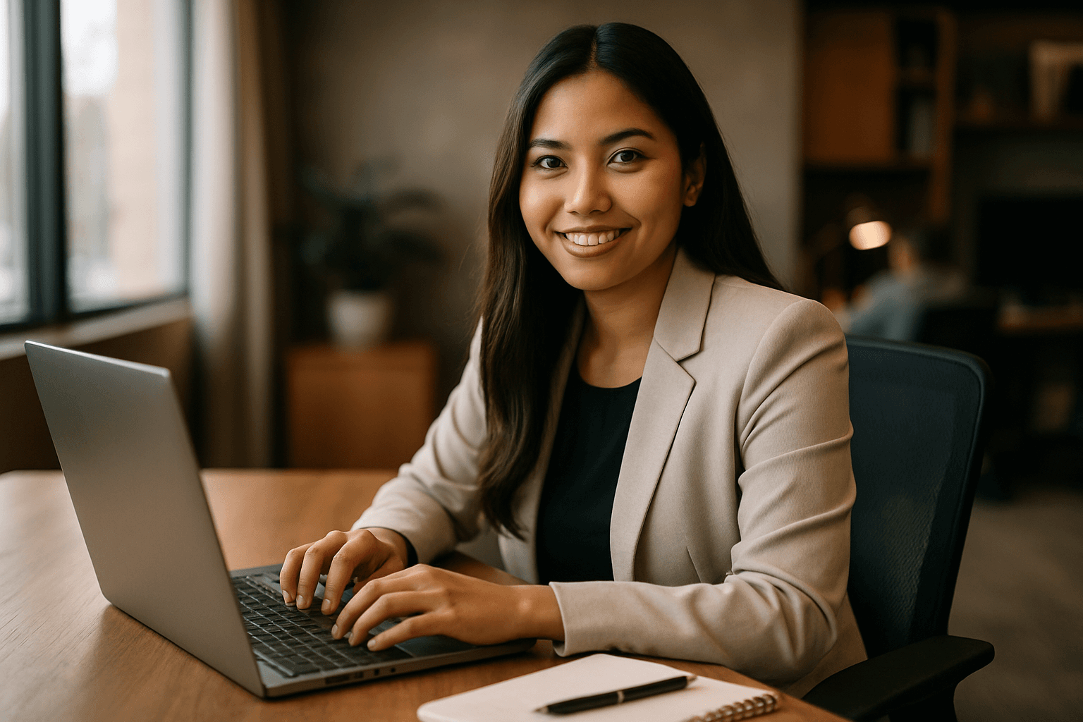 Professional photograph illustrating AI career paths Filipino virtual assistants — cover image for "8 Non-Design AI Career Paths Filipino VAs and Marketers Can Pursue for Higher-Paying Global Roles in 2026" on AI Talent Academy