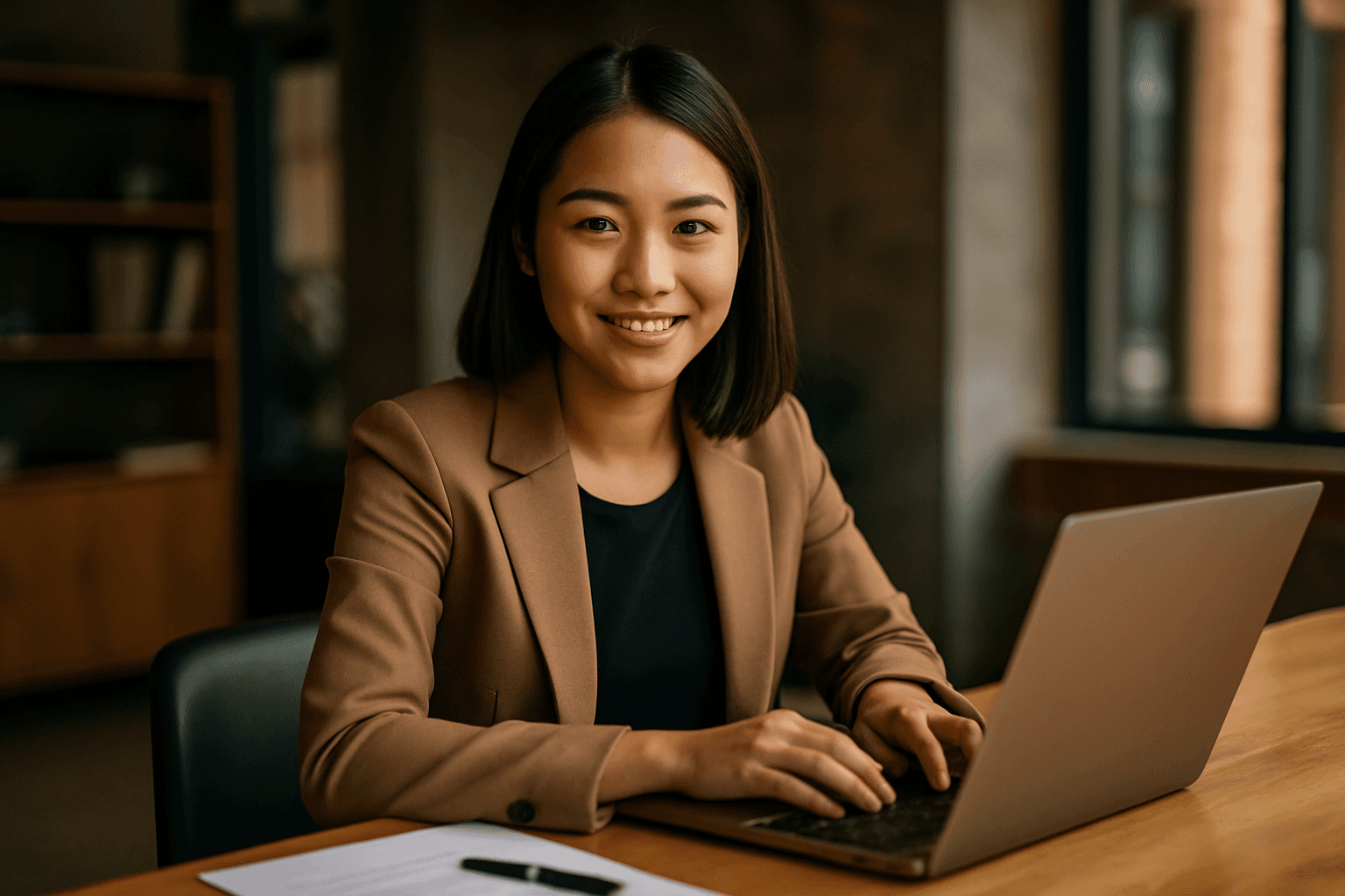 Professional photograph illustrating professional business and marketing concept â cover image for "10 AI Tools Filipino Virtual Assistants Can Use to Land Higher-Paying Global Clients in 2026" on AI Talent Academy