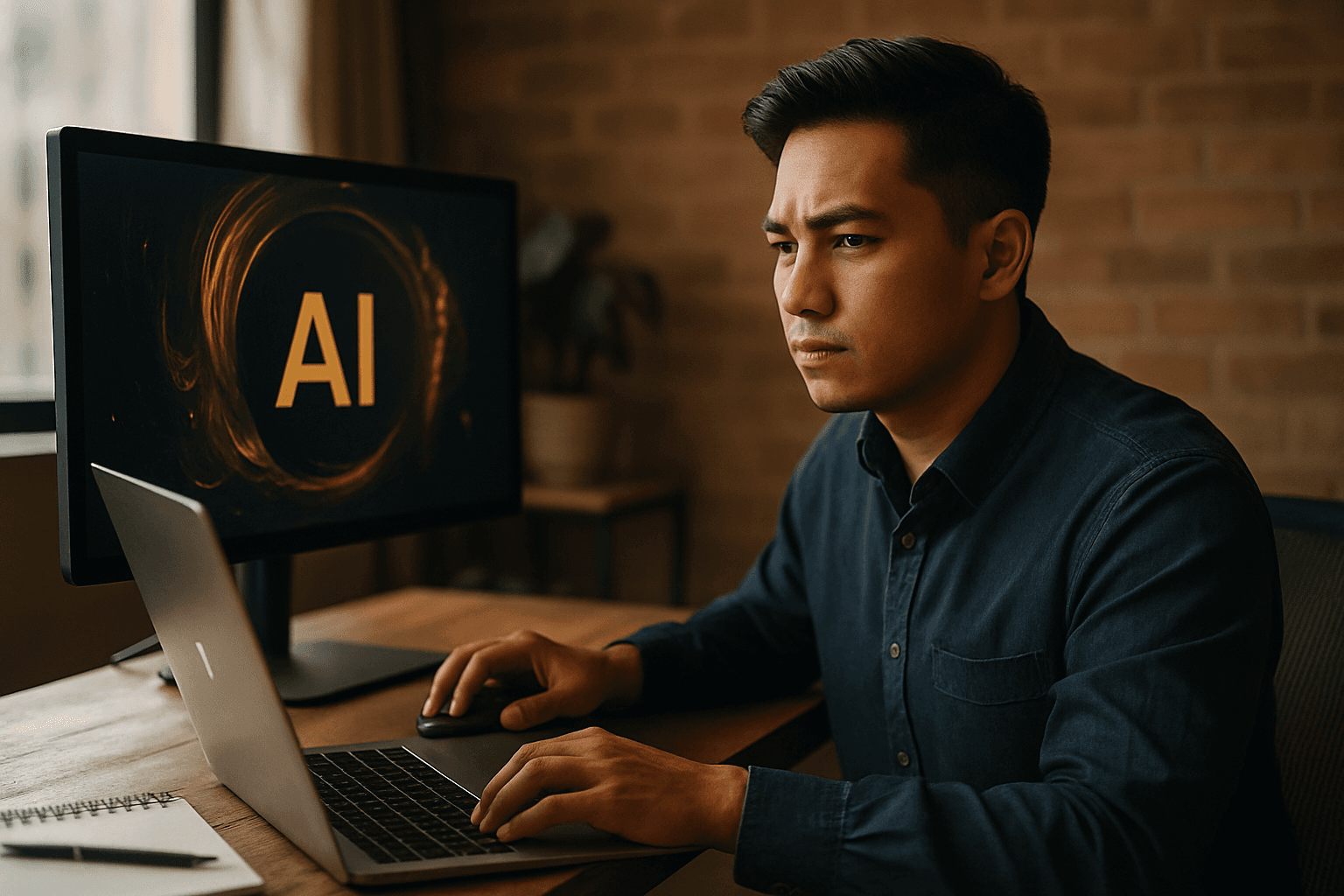Professional photograph illustrating AI tools Filipino graphic designers — cover image for "12 AI Tool Categories Every Filipino Graphic Designer Should Explore in 2026 (Beyond Just Canva)" on AI Talent Academy